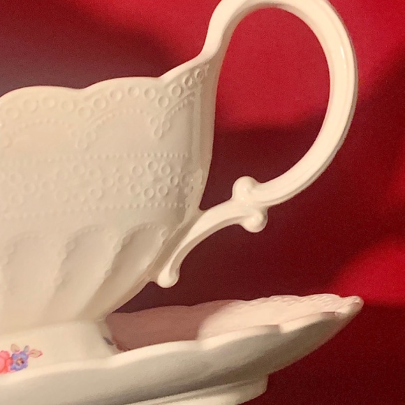 Spode Jewel Gravy Boat with Attached Underplate Ann Hathaway Jewel Pattern - Picture 8 of 10